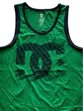 “DC” Tank Top w/ Black Logo